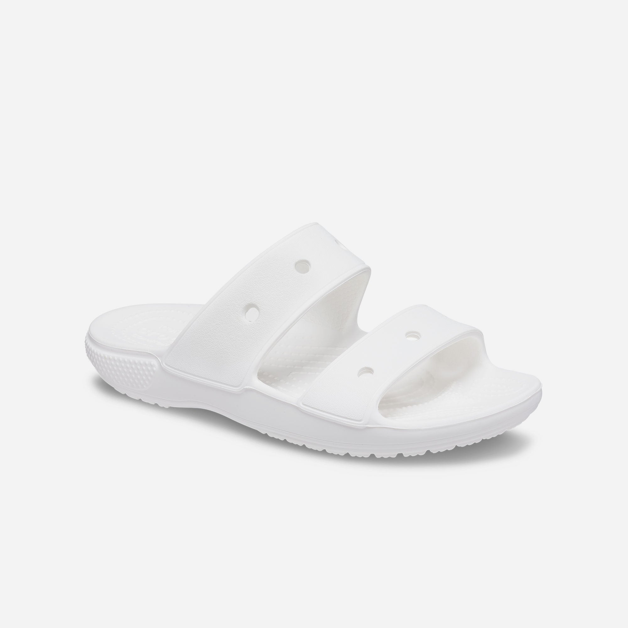 Dép Quai Ngang Unisex Crocs Classic - Trắng