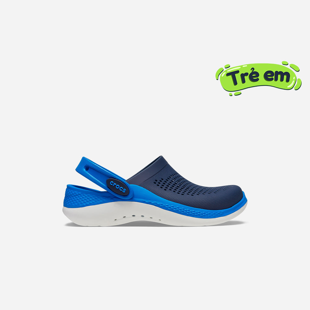 Giày Clog Trẻ Em Crocs Literide 360 - Xanh Dương