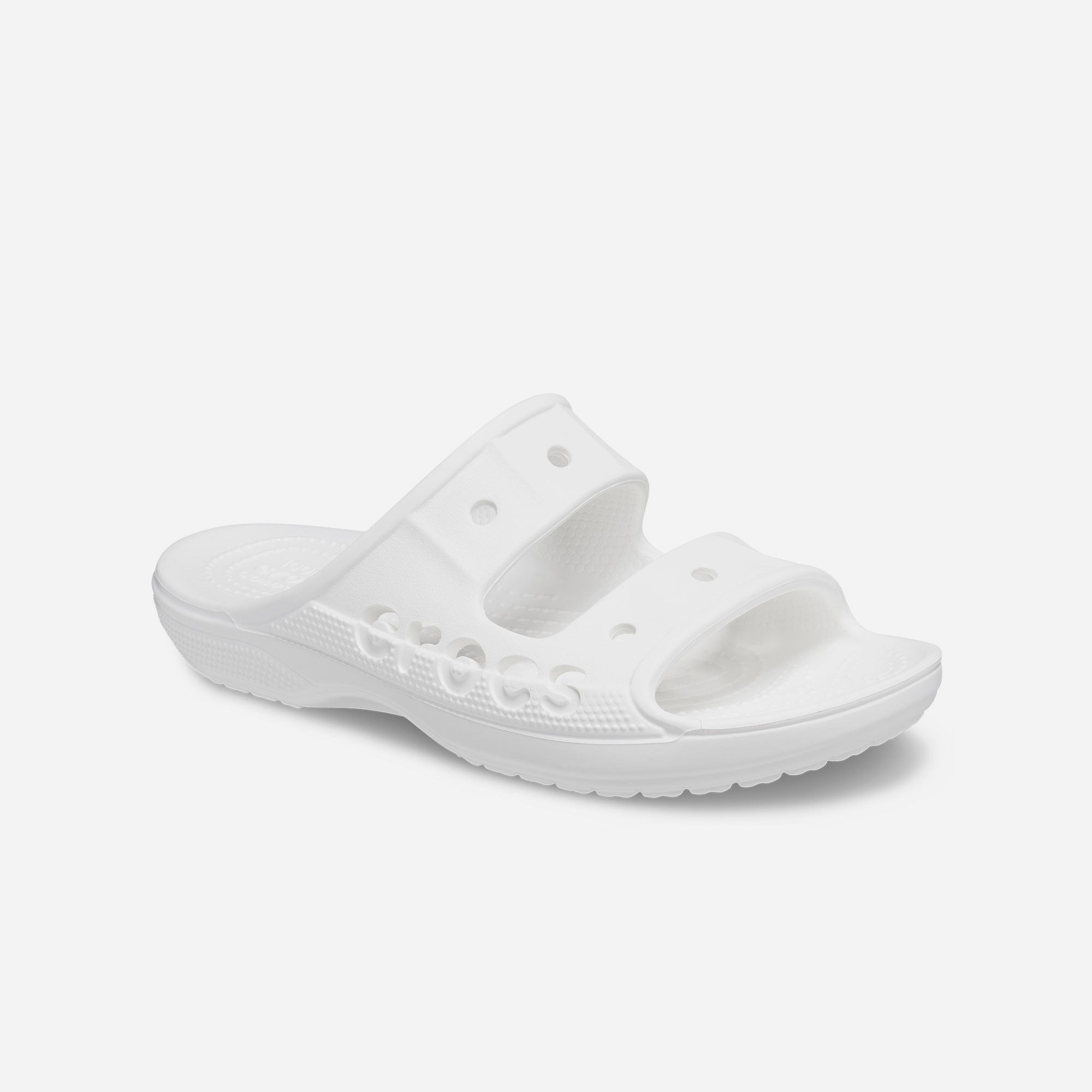 Dép Quai Ngang Unisex Crocs Baya - Trắng