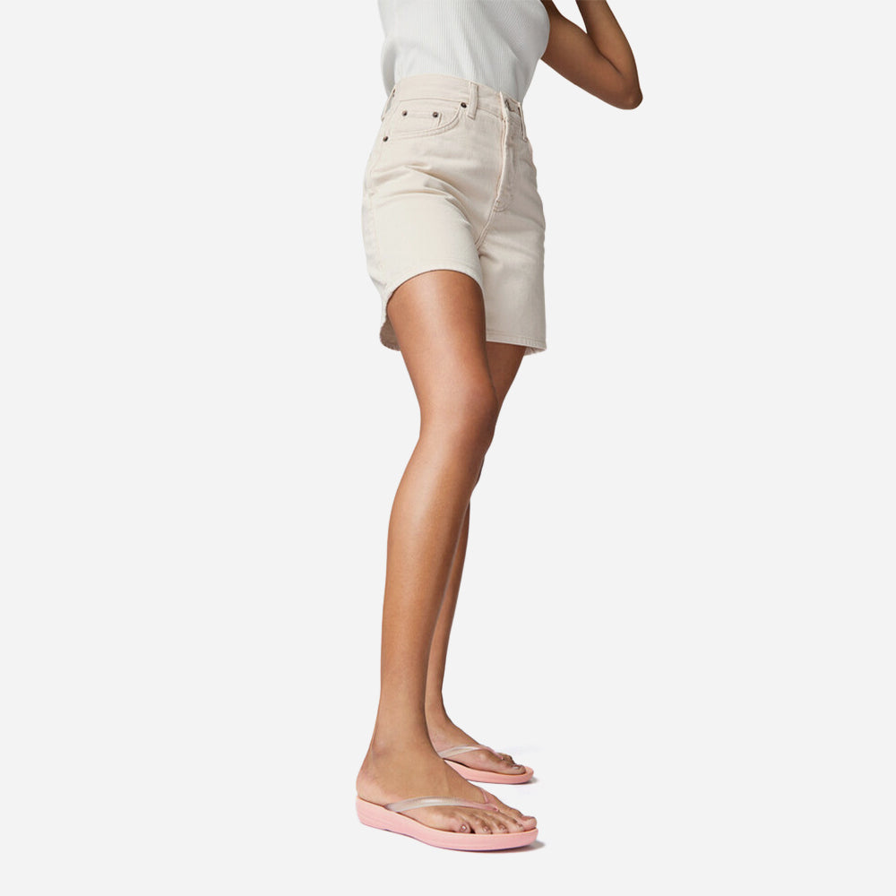 Dép Xỏ Ngón Nữ Fitflop Iqushion Ombre Transparent Ergonomic - Hồng