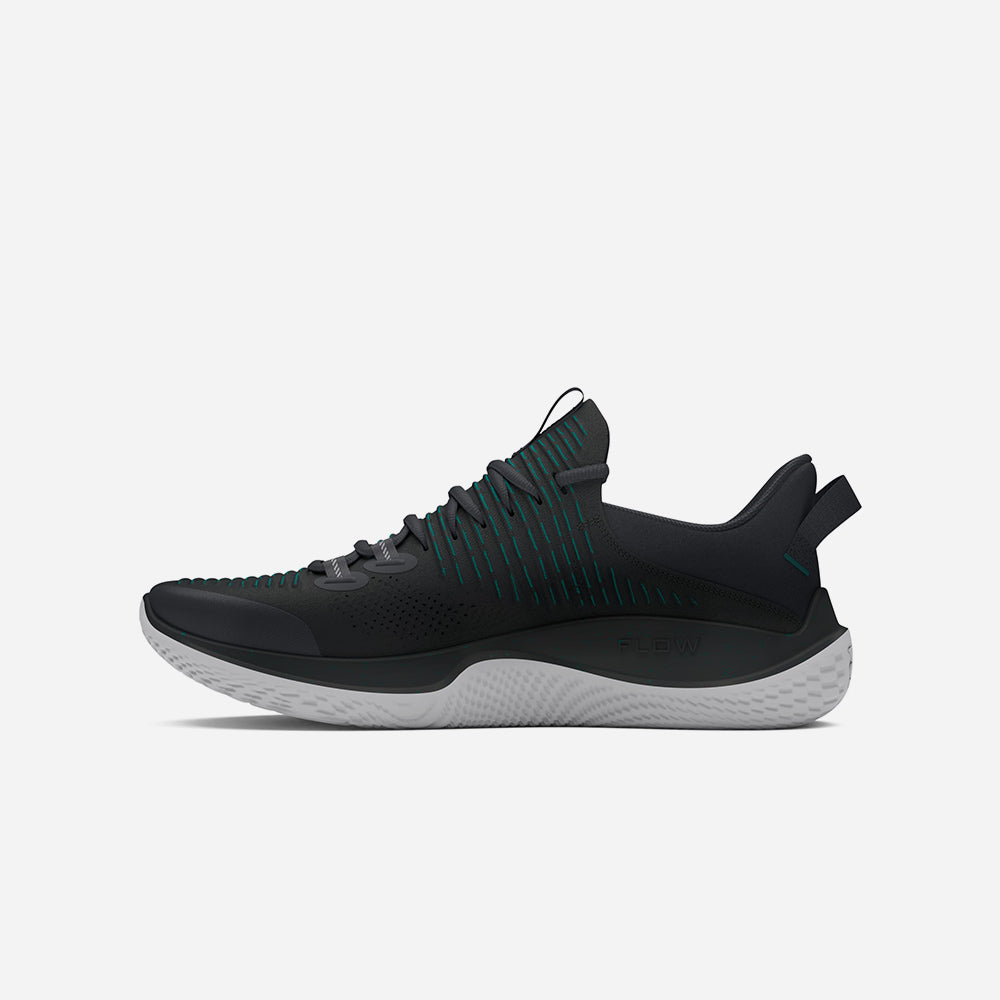 Giày Luyện Tập Nam Under Armour Flow Dynamic Intelliknit 'Black Hydro Teal'