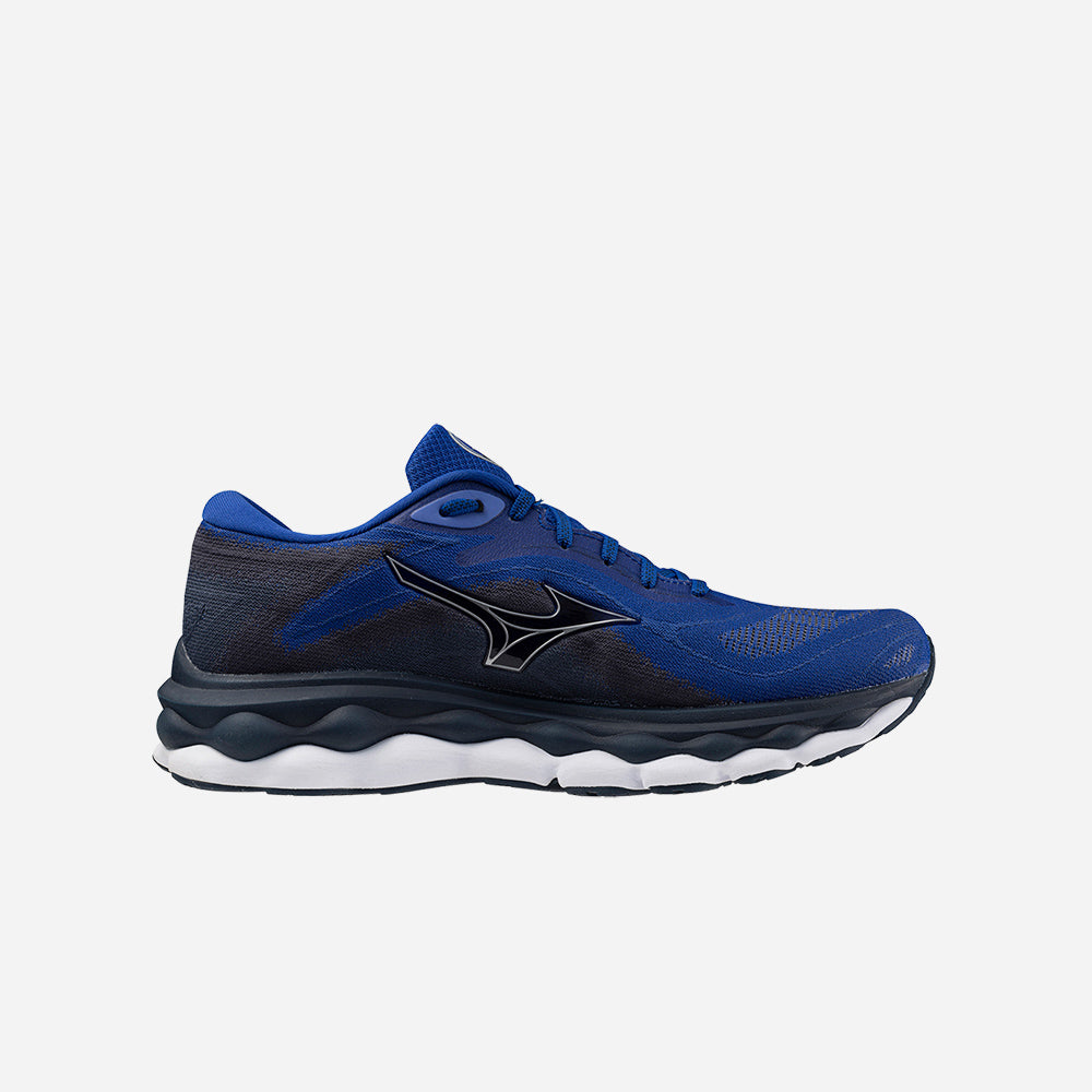 Giày Chạy Bộ Nam Mizuno Wave Sky 7 - Xanh Navy